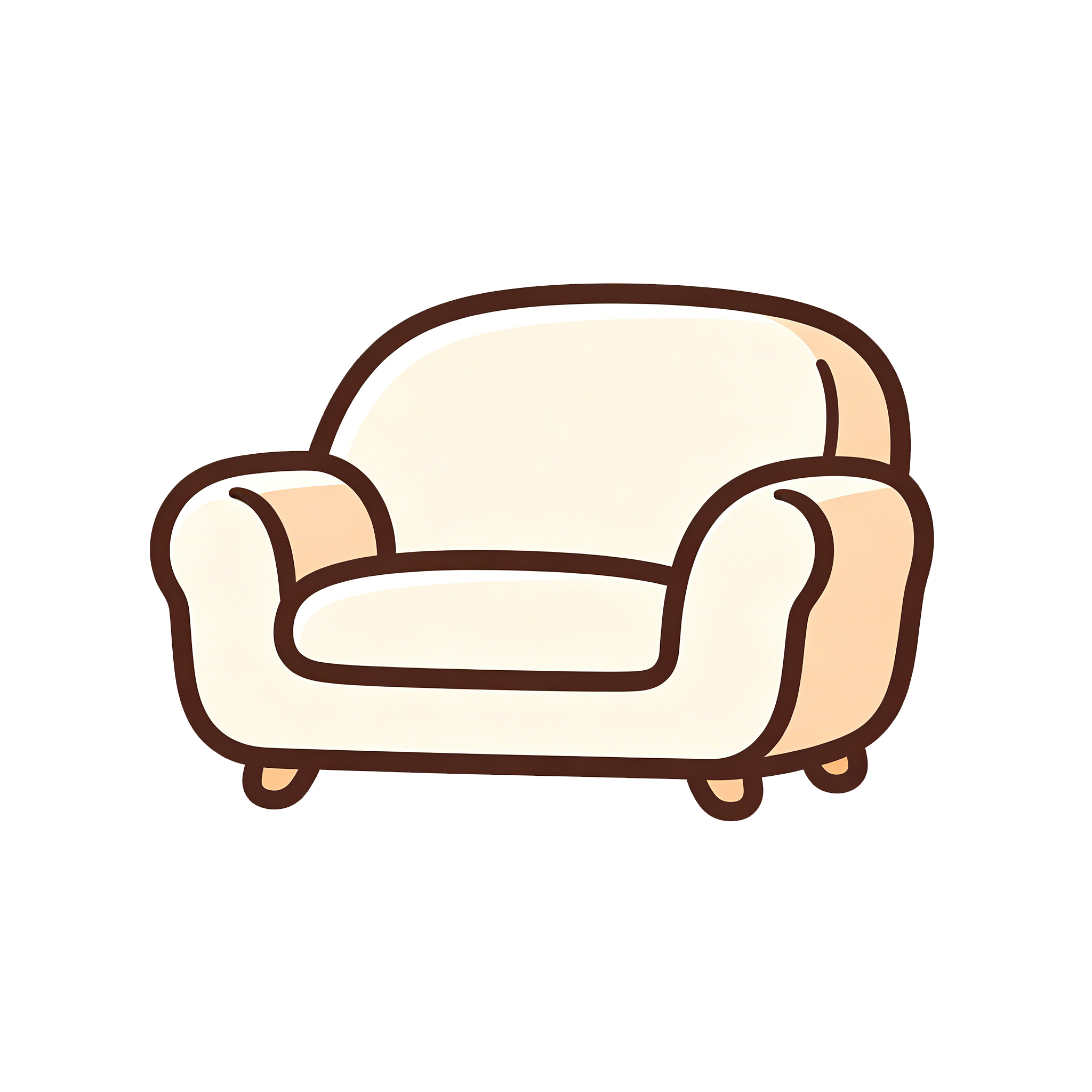 Comfortable sofa, enjoy the warmth of home.